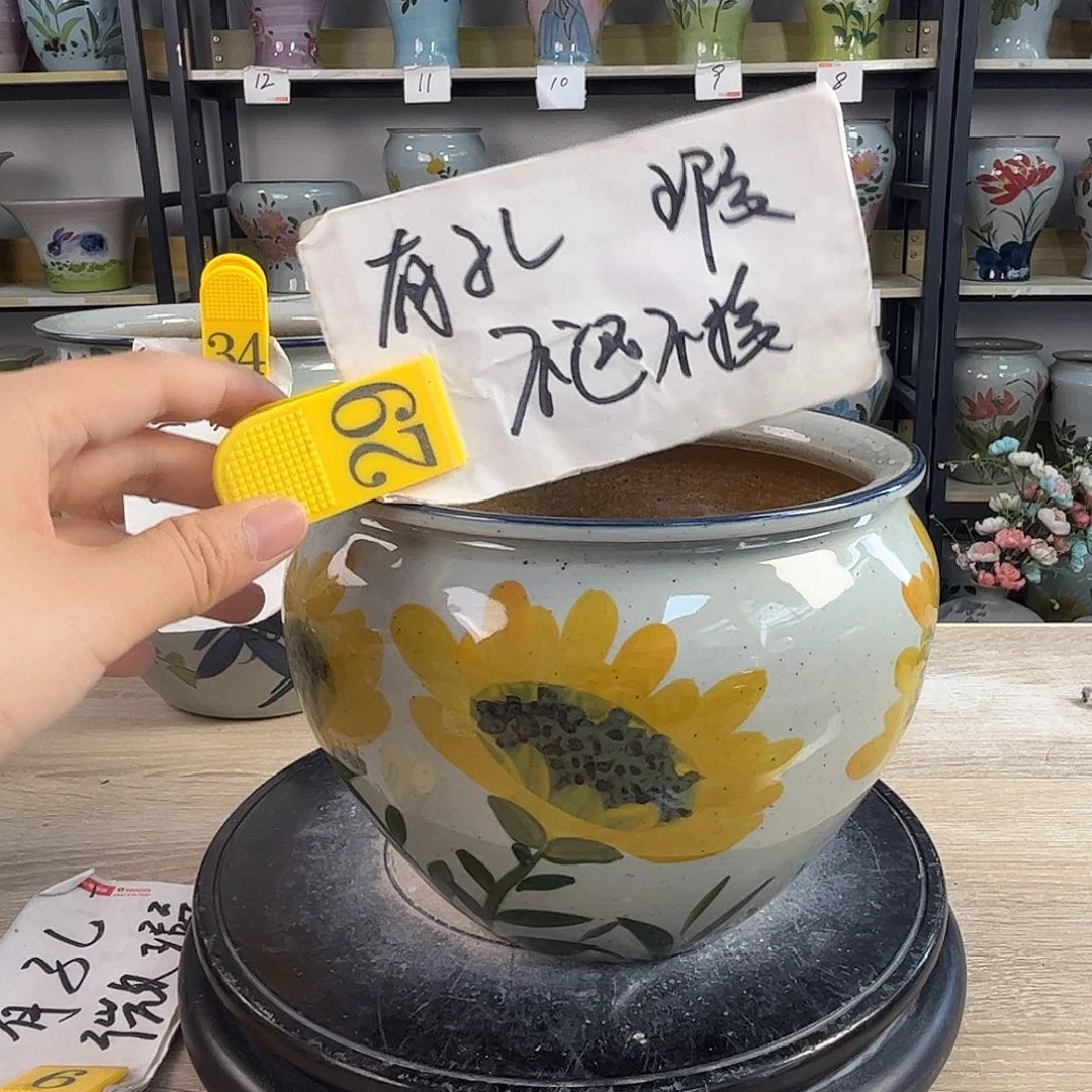 罐1tc景德镇陶瓷花盆