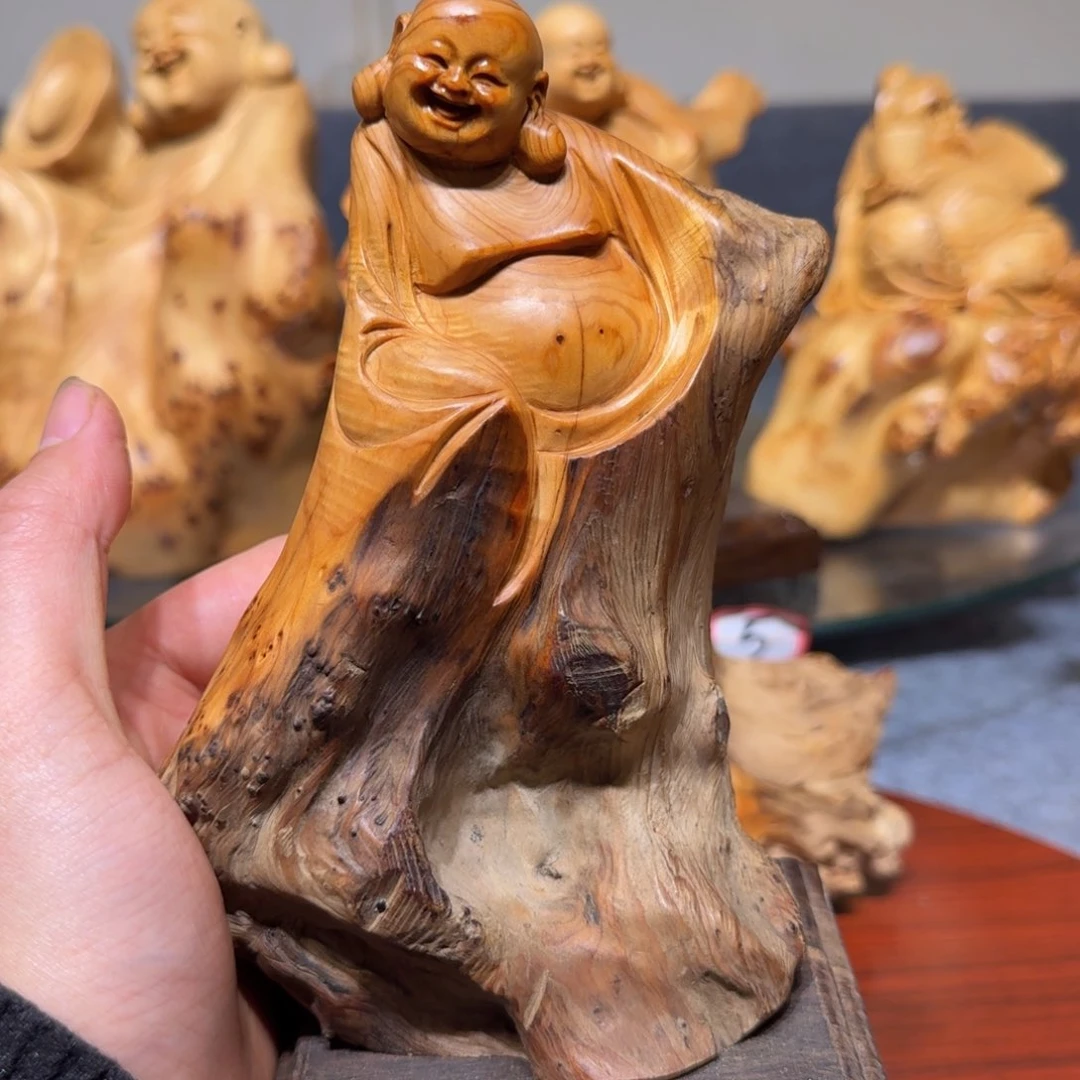 柏木（崖柏）海*崖柏手把件摆件