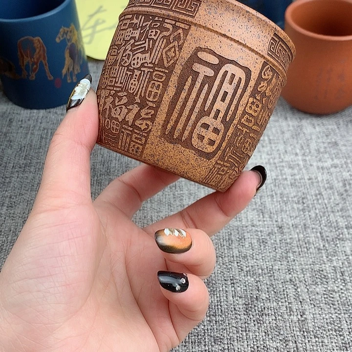 紫砂茶杯高端主人杯