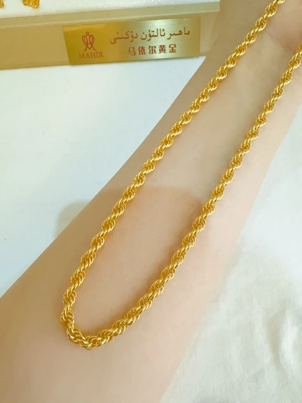 足金项链20.68克（795/克）53cm 长