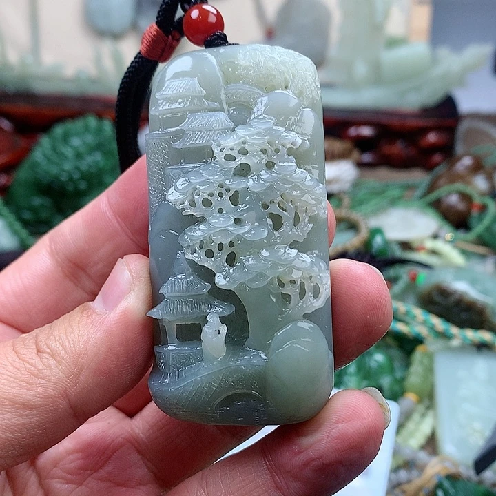 未镶嵌和田玉挂件