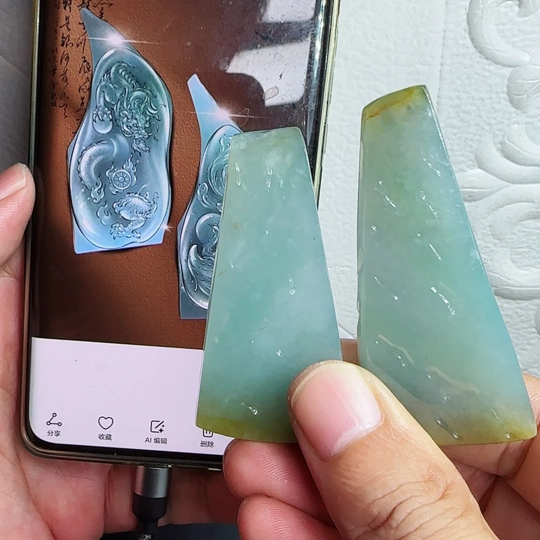 未镶嵌定制翡翠缅甸天然A货翡翠含老师工艺