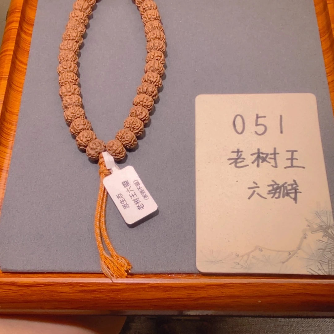 金刚菩提手串051老树王六瓣10