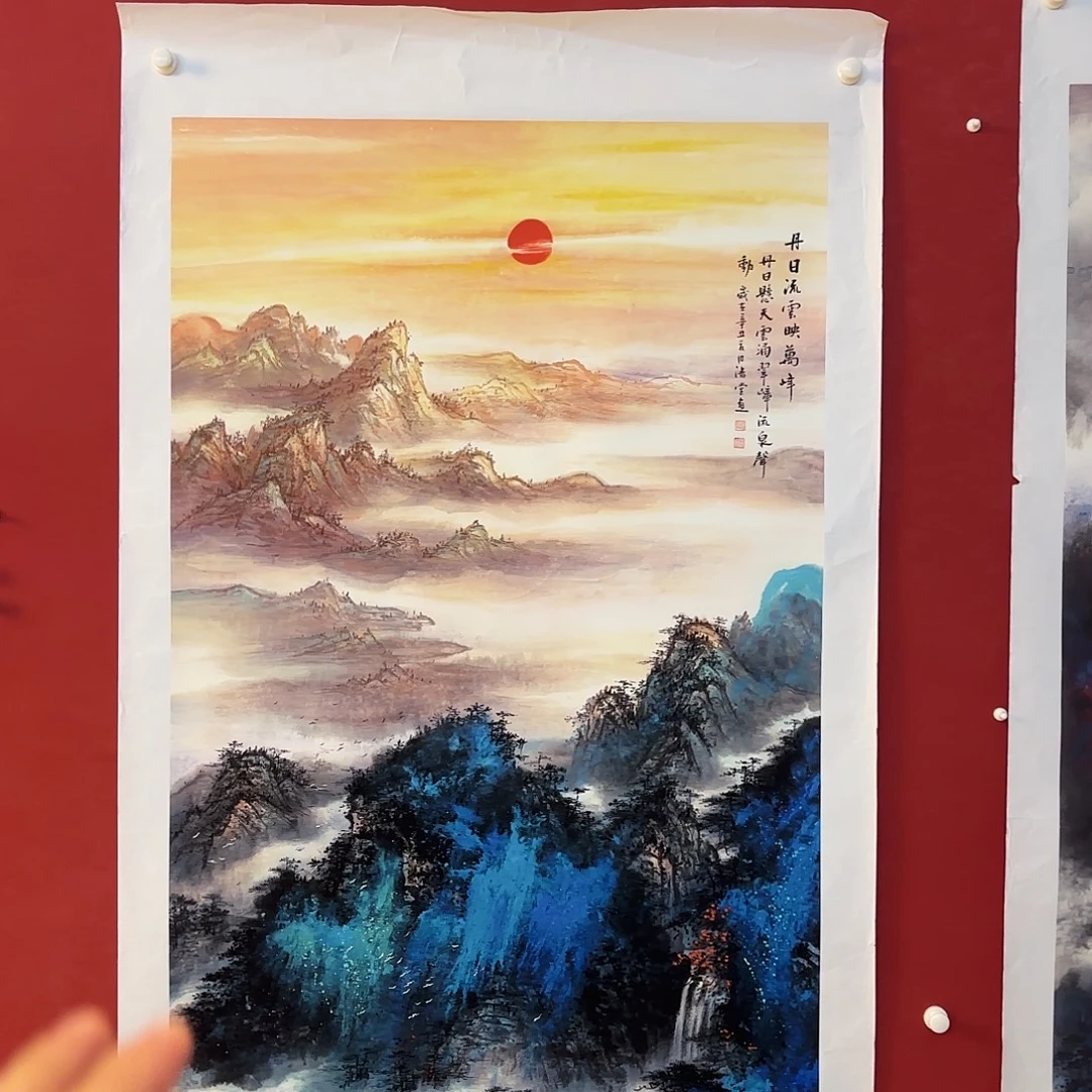 横款精品书画作品欣赏