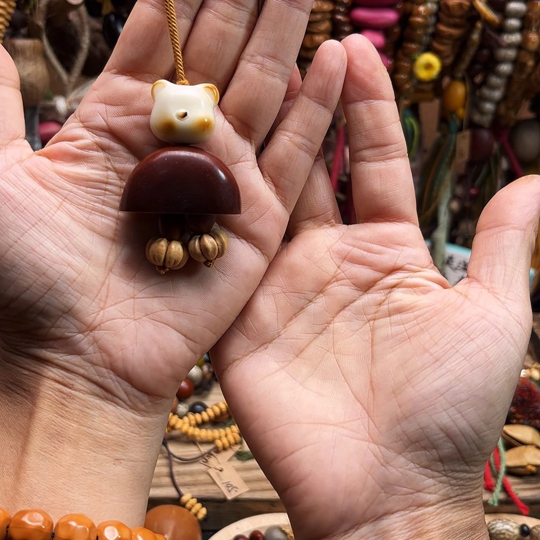 ****憨草珠菩提吊坠菩提