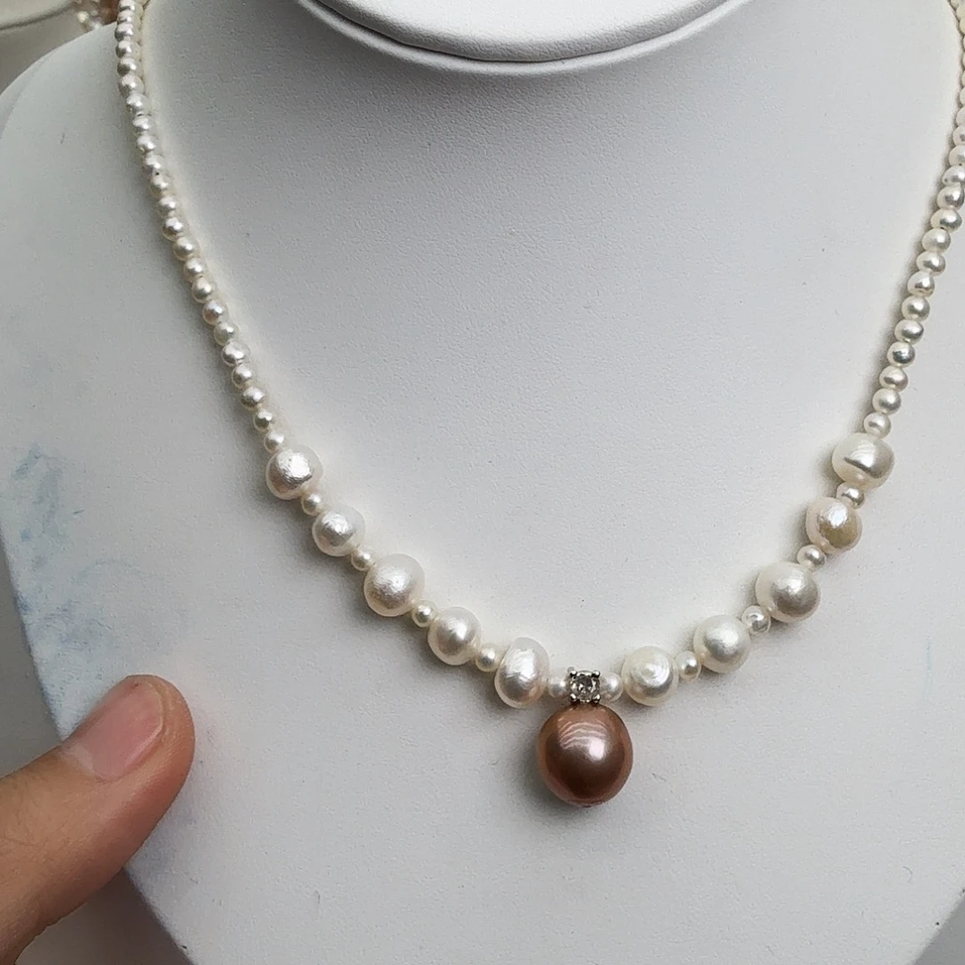 颈饰淡水珍珠未镶嵌
