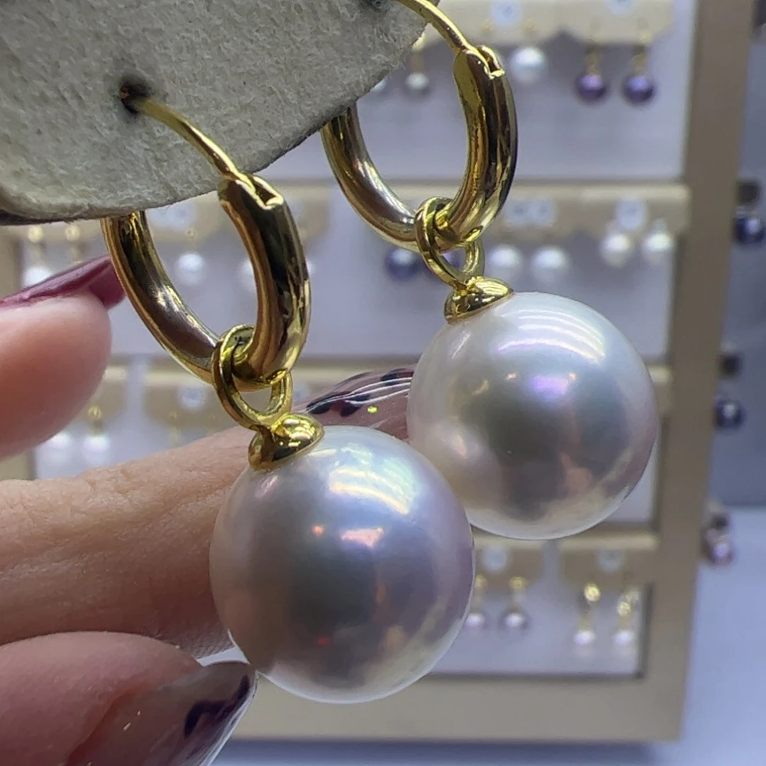 淡水珍珠耳饰未镶嵌
