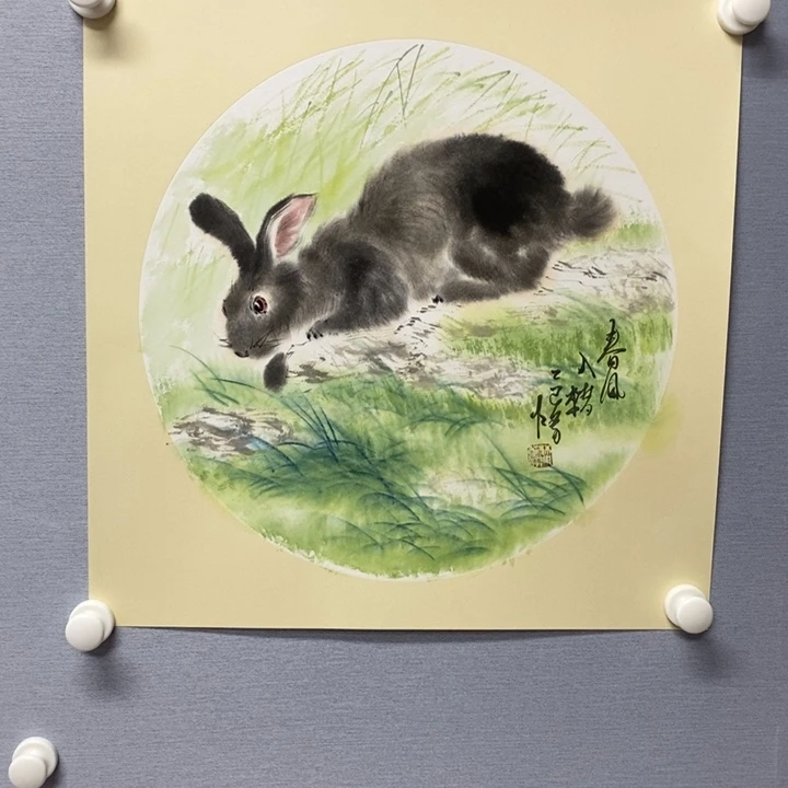 国画亲笔手绘原创