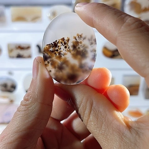 【闪购商品】玛瑙/玉髓珠宝半成品未镶嵌