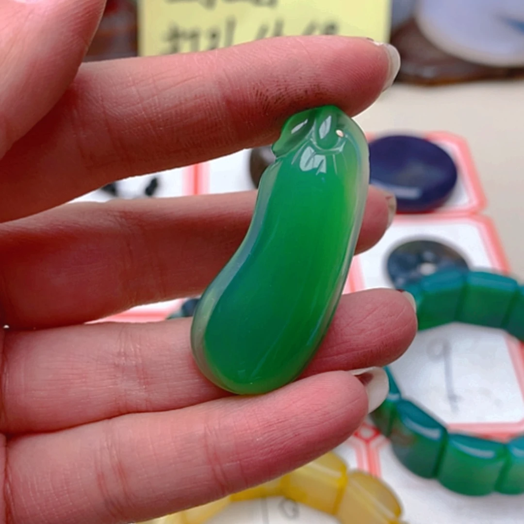 【闪购商品】玛瑙/玉髓珠宝半成品未镶嵌用****8