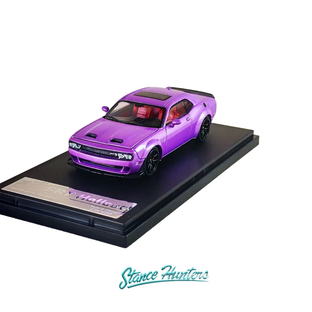 Stance Hunters 1:64道奇SRT地狱猫合金汽车模型仿真合金模型摆件