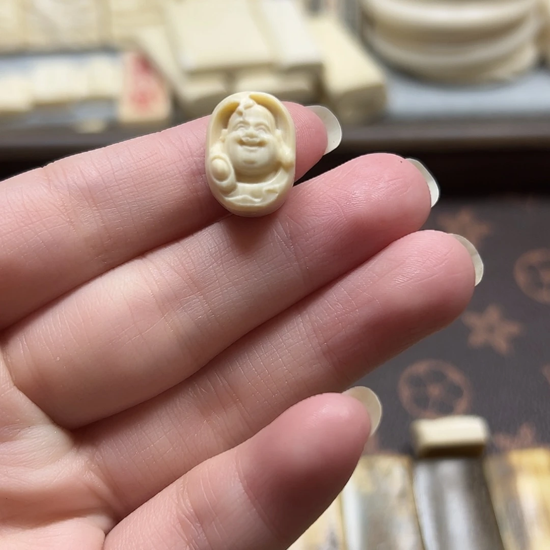 猛犸象牙手串/手链/手镯猛犸原材料边角料大块料