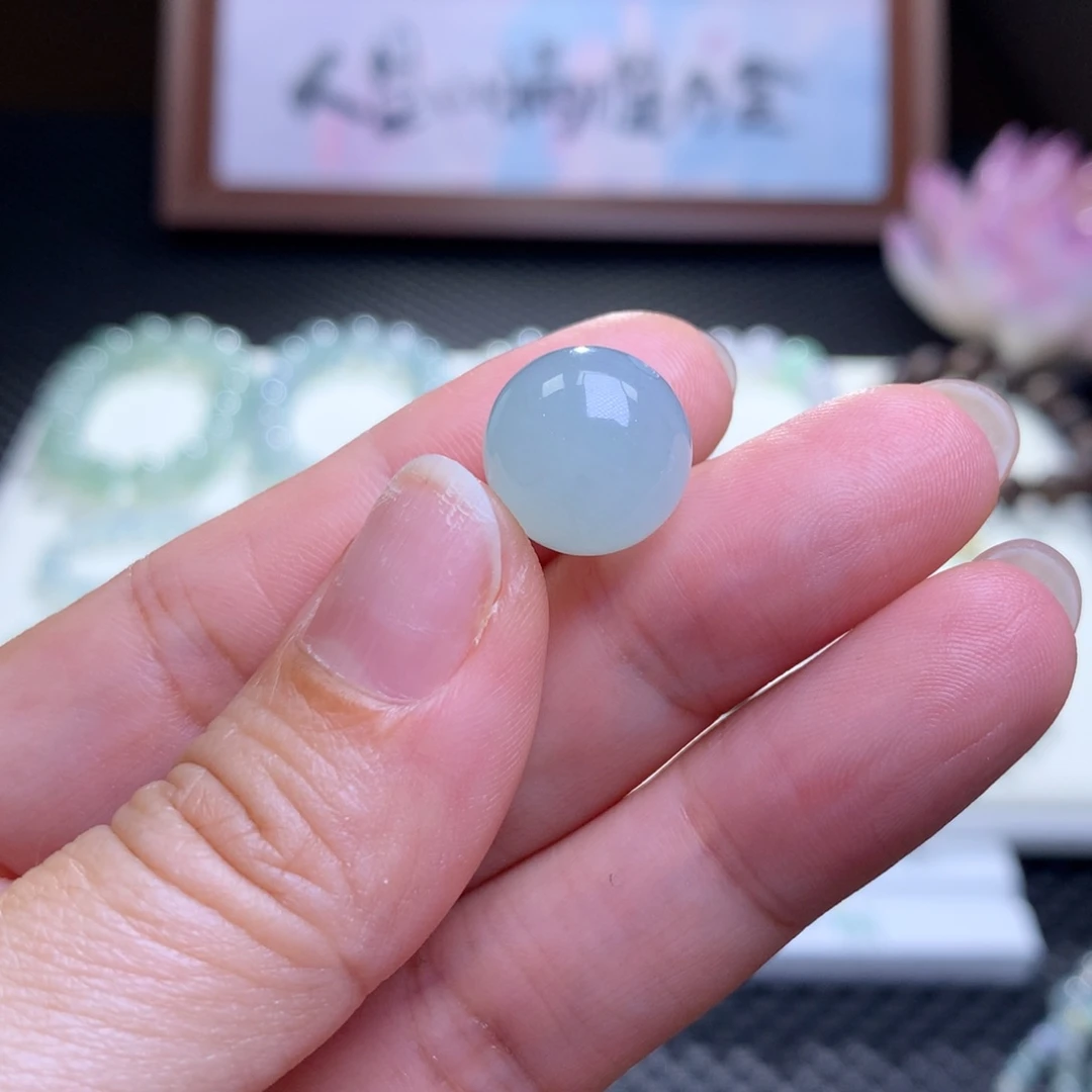 未镶嵌手链翡翠翡翠珠子卡13.7