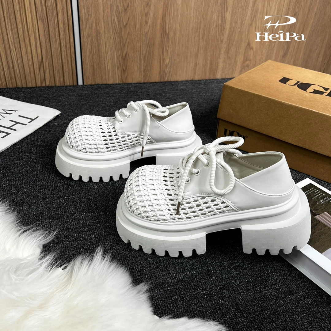 【HeiPa】付小付春季穿新款厚底时尚韩版乐福鞋女款