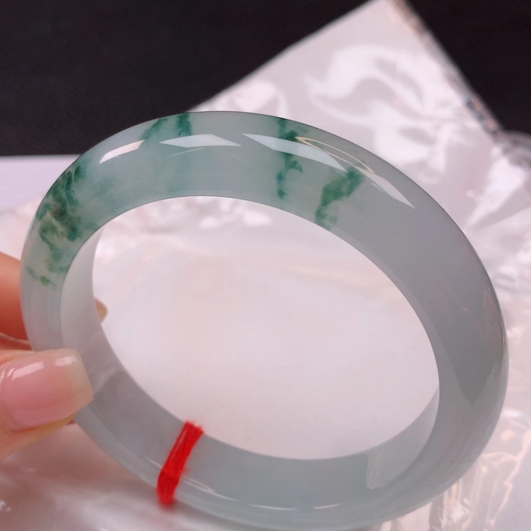 【闪购商品】未镶嵌手镯翡翠57+翡翠手镯