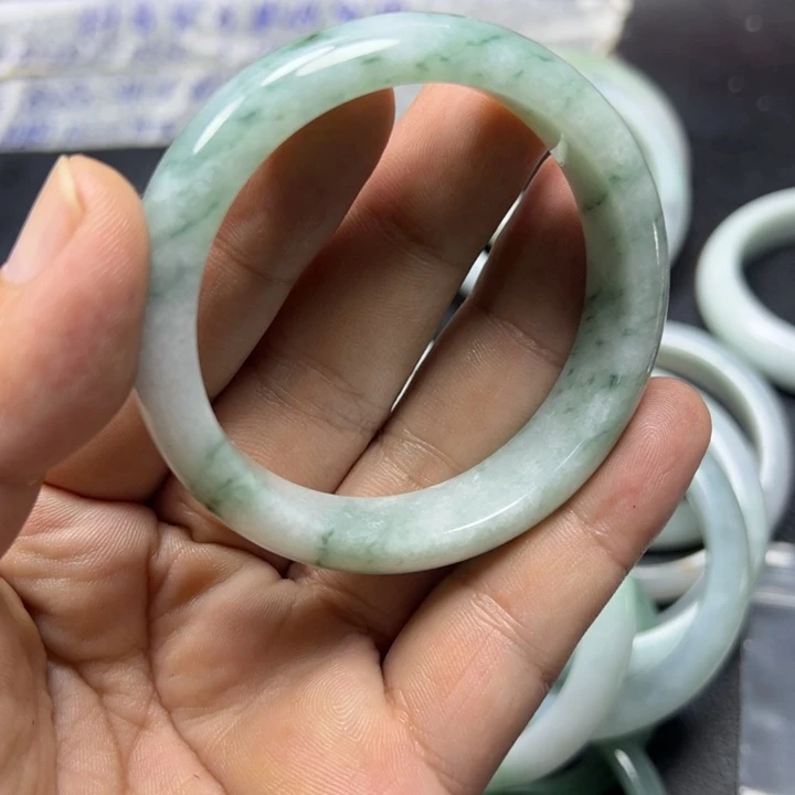 简***单未镶嵌定制翡翠翡翠55
