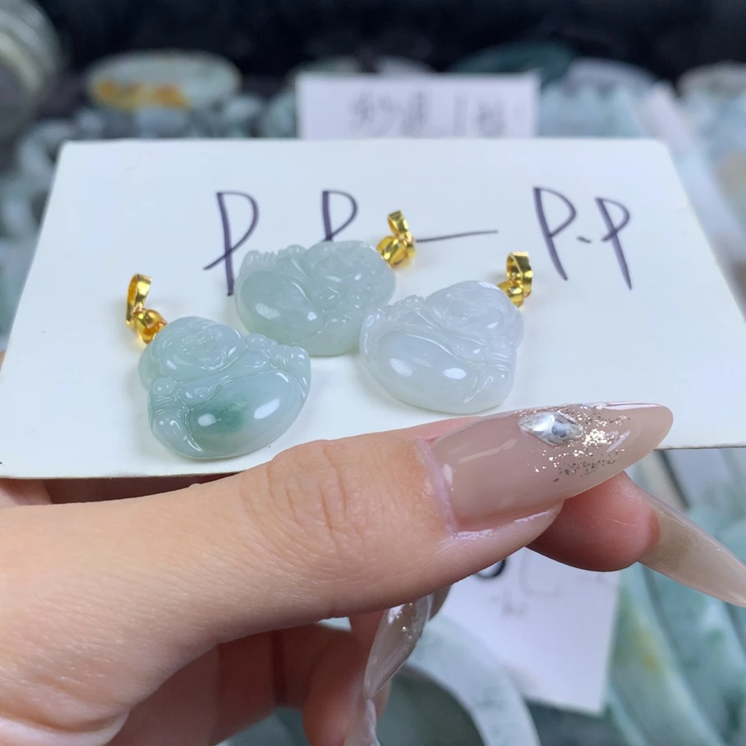 翡翠未镶嵌吊坠(不含链)多样性发一件