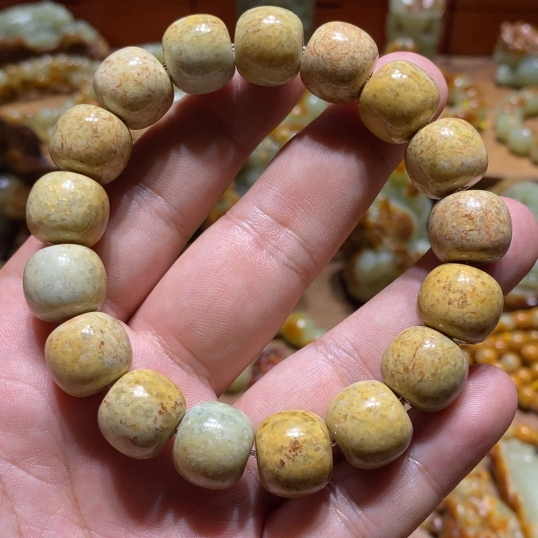 岫岩河磨玉（透闪石质玉）未镶嵌珠宝奇石