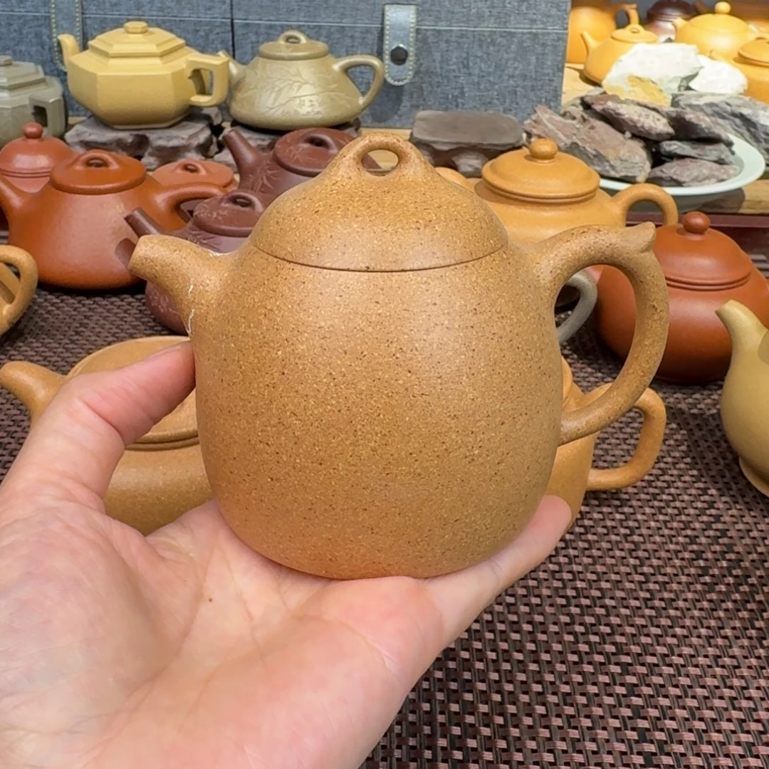 茶壶段泥黄金段235毫升微瑕