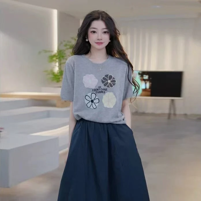 HX南油新款针织T恤【1045】