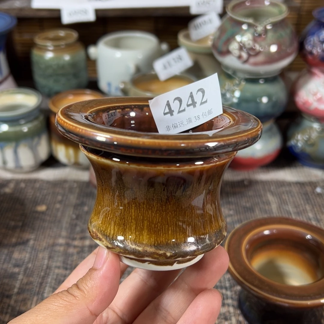 口5 手工花盆满30包邮