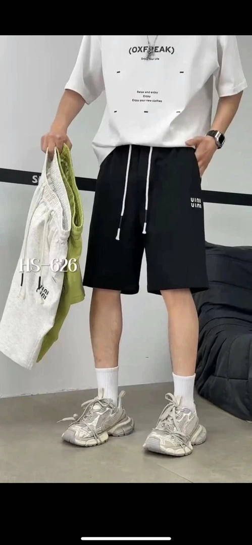 【626】夏季新款男士松紧腰抽绳款休闲短裤