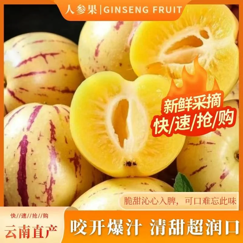 云南石林树上熟黄肉圆果新鲜清甜多汁当季水果