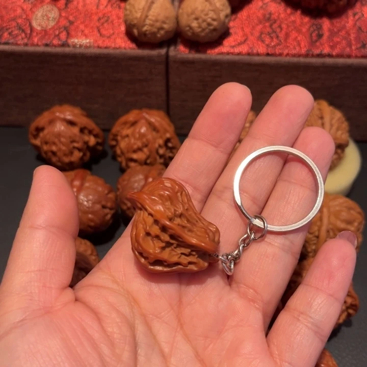 山***人文玩核桃吊坠小鸟吊坠