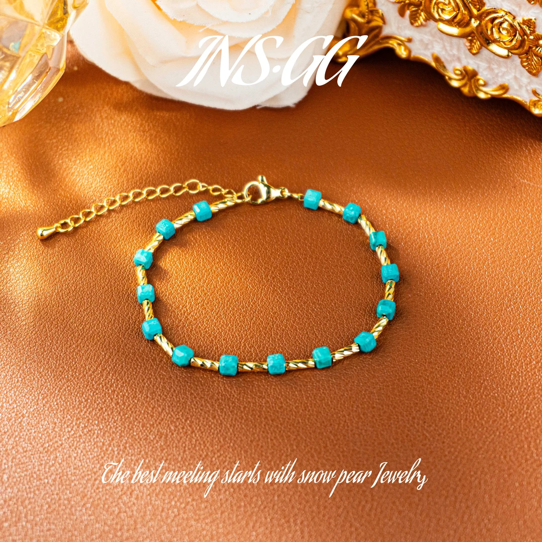 钛钢手链 【INS · GG】松 ♠  原创设计 LS421 手链