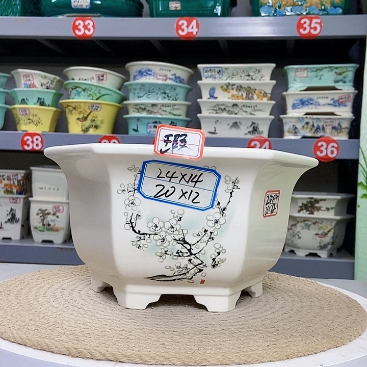 紫砂花瓶紫砂花盆