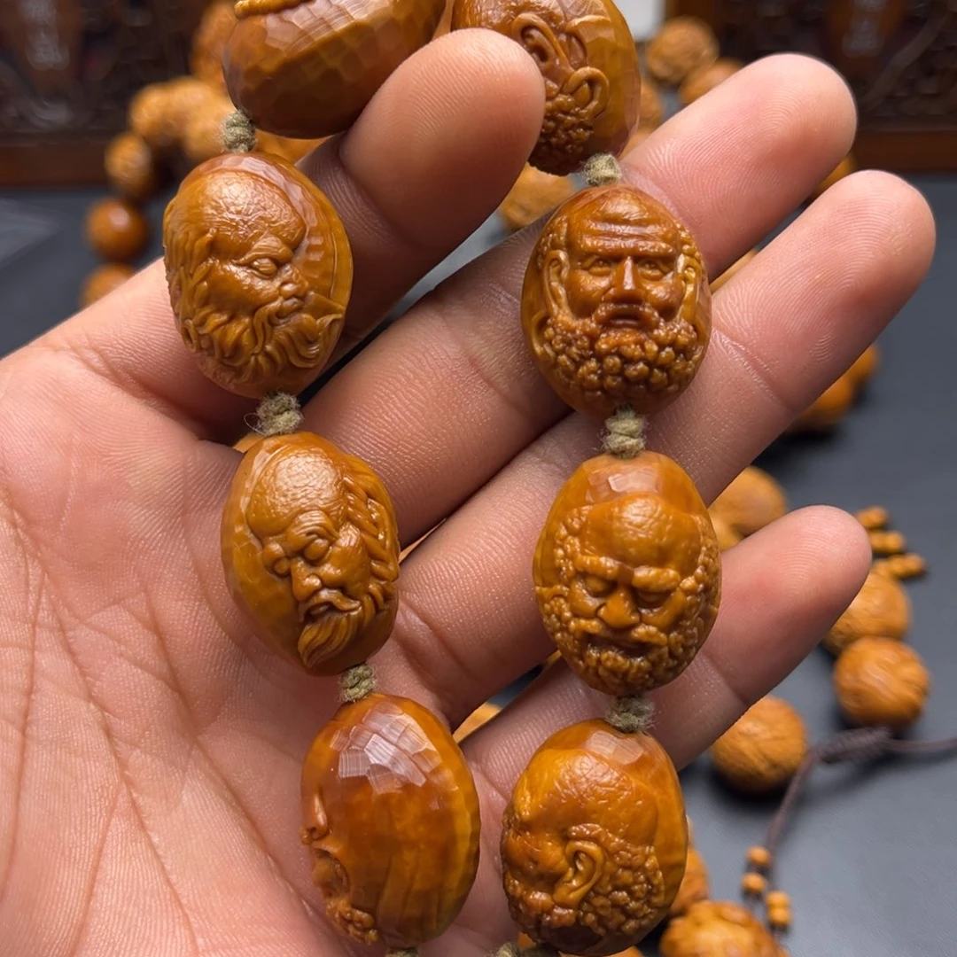 手串橄榄核达摩七祖