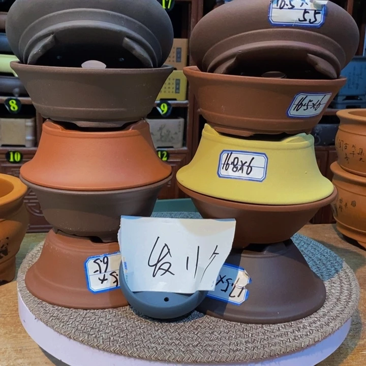 紫砂花盆紫砂紫砂