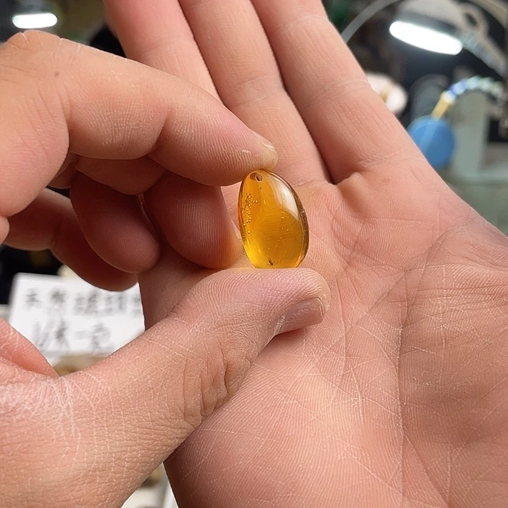 山***峰定制琥珀未镶嵌天然琥珀蜜蜡
