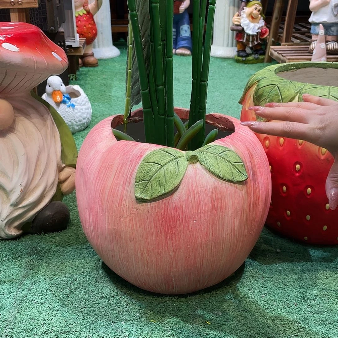 摆件花园摆件红红火火