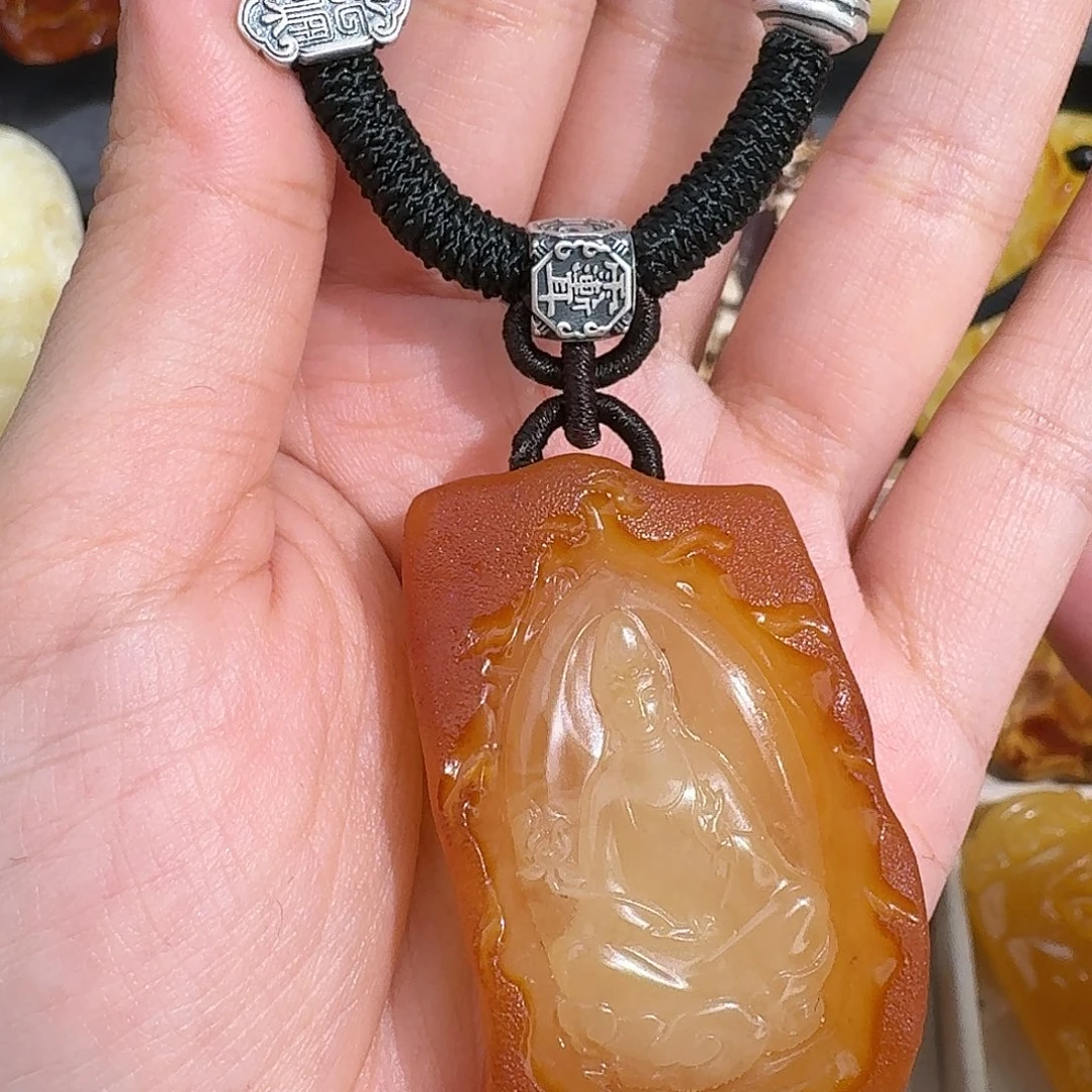 ****琥珀未镶嵌裸石我