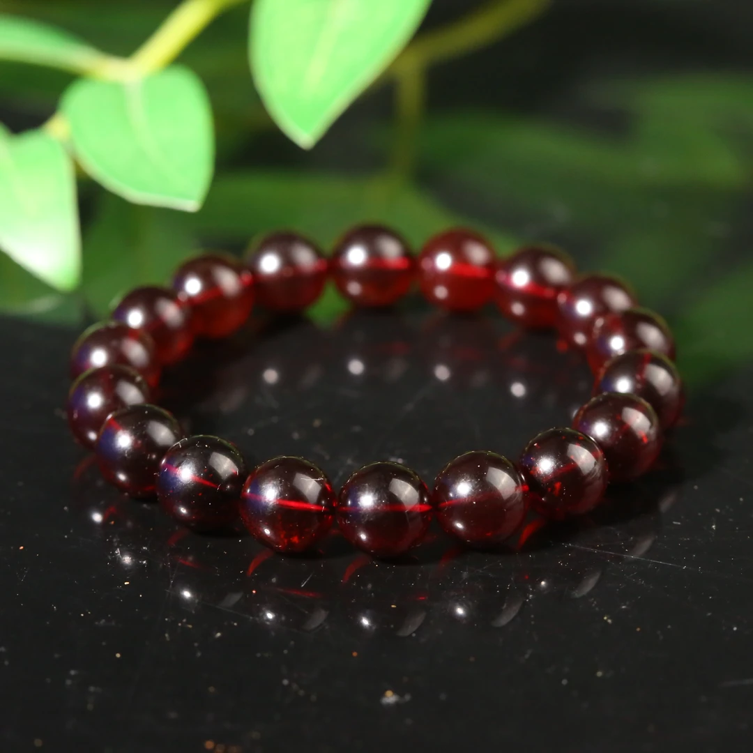 十九世纪琥珀圆珠手串【古珠精选】AAML2503281033