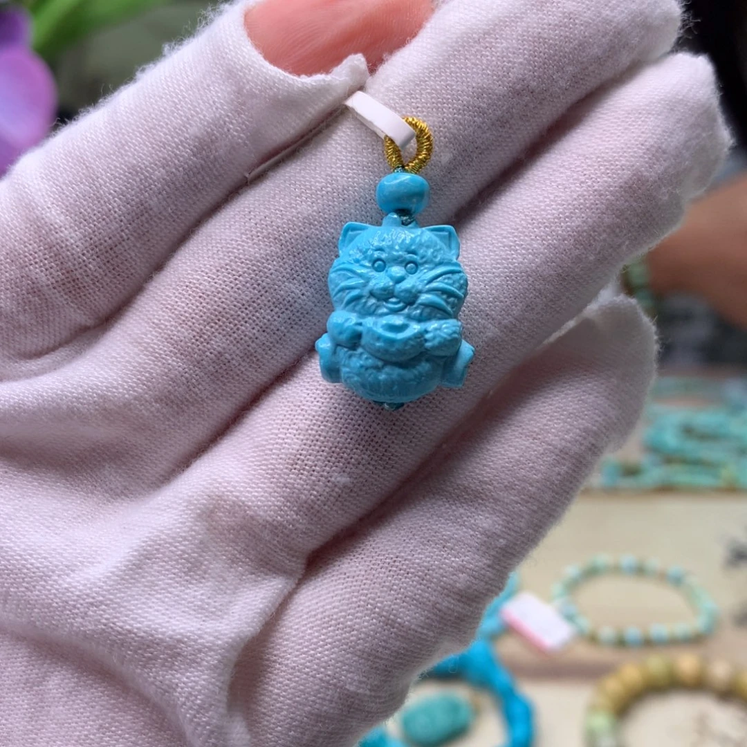 绿松石未镶嵌配饰