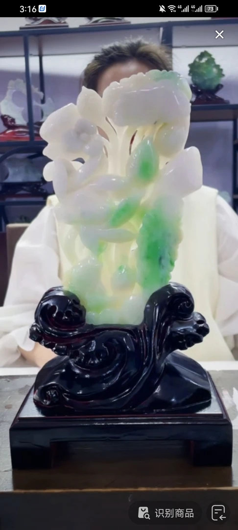 定制翡翠未镶嵌毛货02080120