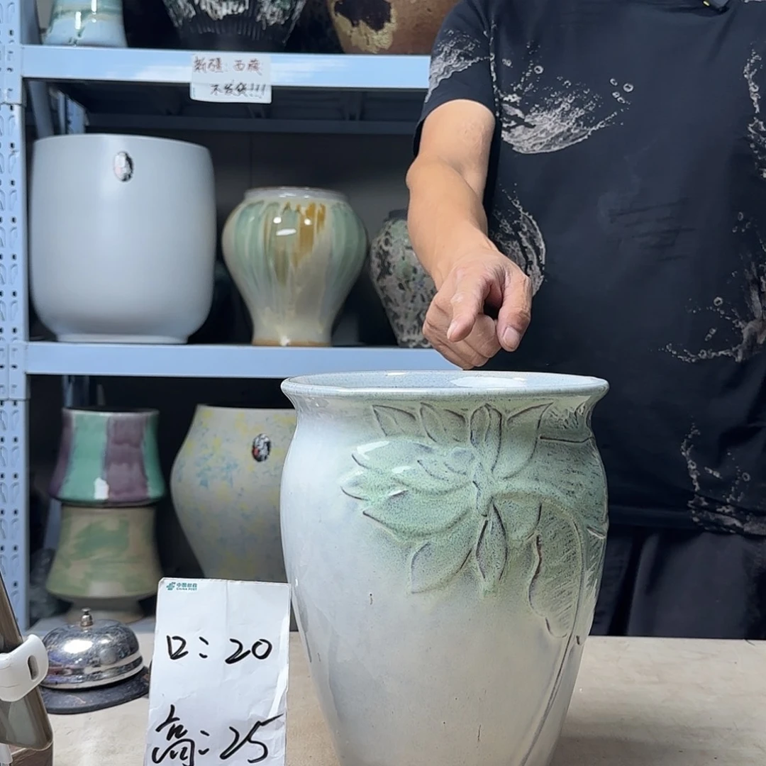 20@25 紫砂花盆尺寸