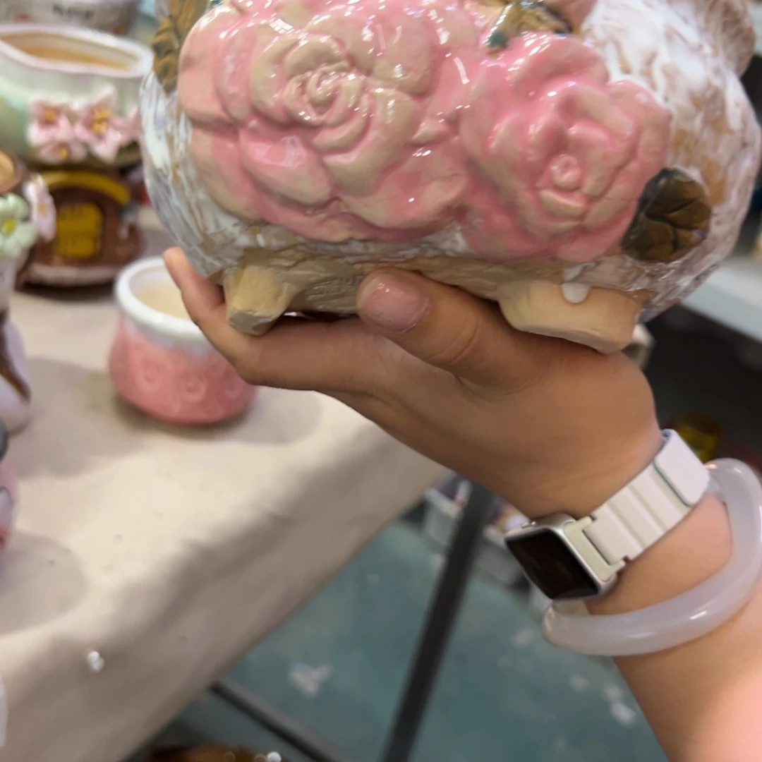 满20米秒退拉黑花盆