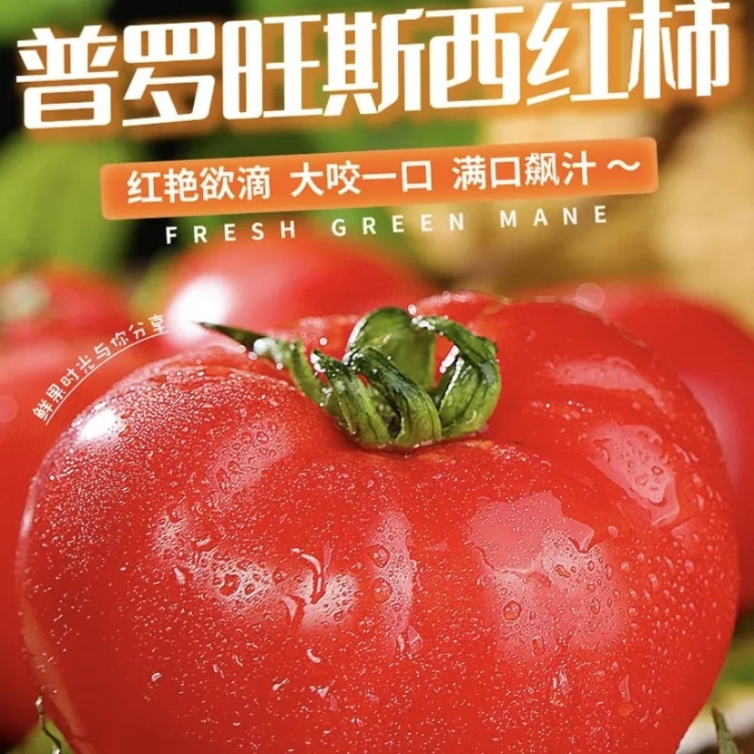 【顺丰包邮】泾阳普罗旺斯水果番茄西红柿沙瓤新鲜当季蔬菜自然熟