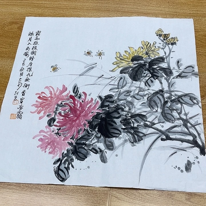 姜奇老师花鸟作品50×50