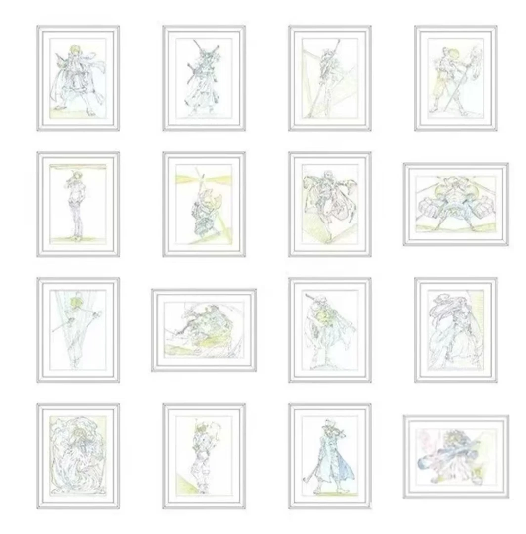 【海贼王】海贼王草帽屋原画线稿冰箱贴（日谷国现，直播代拆）