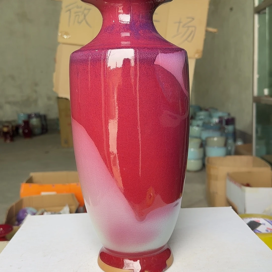 陶摆件郑家钧窑摆件微