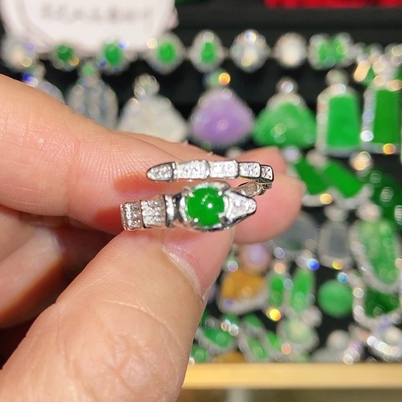 【闪购商品】未镶嵌戒指翡翠天然翡翠