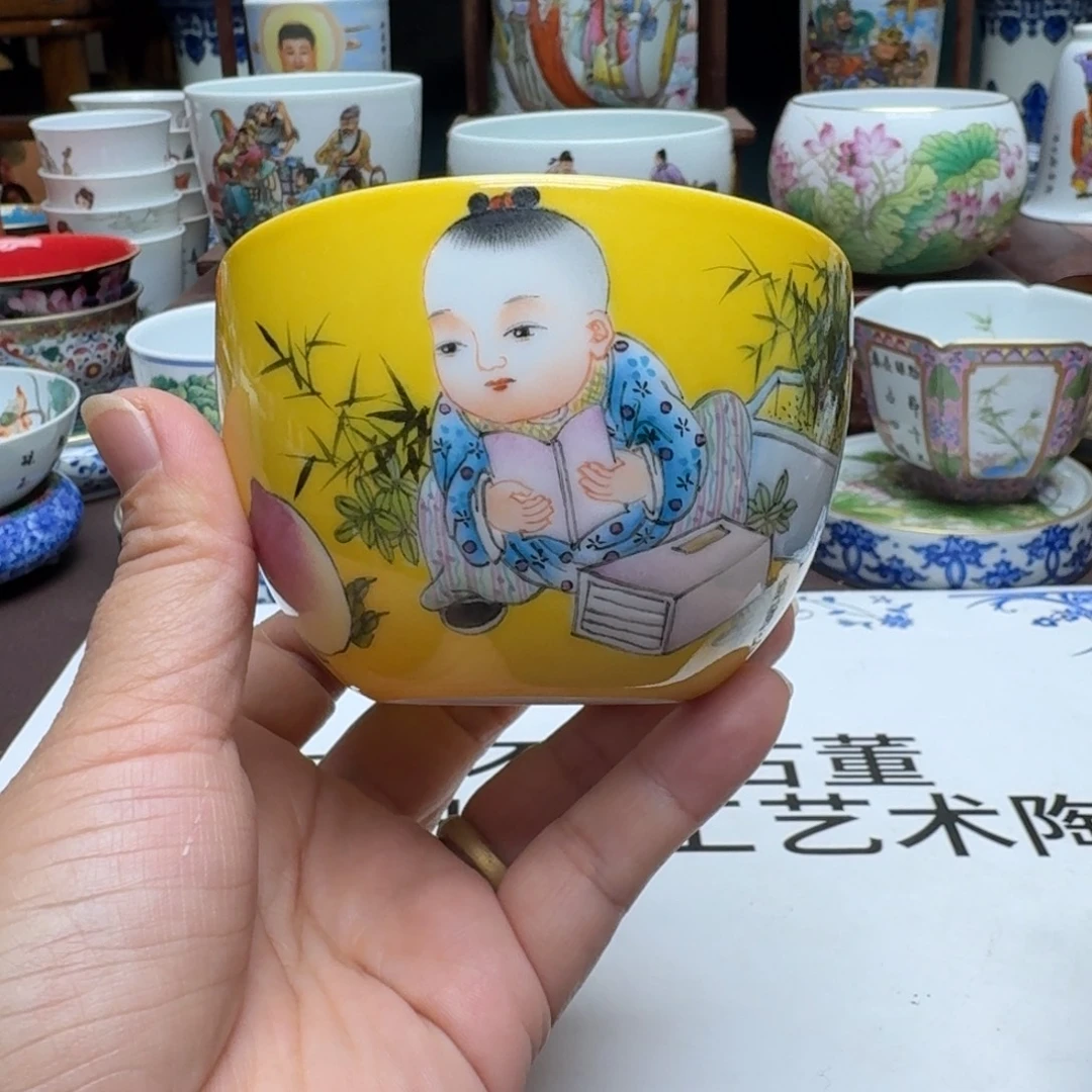 景德镇手工手绘展示