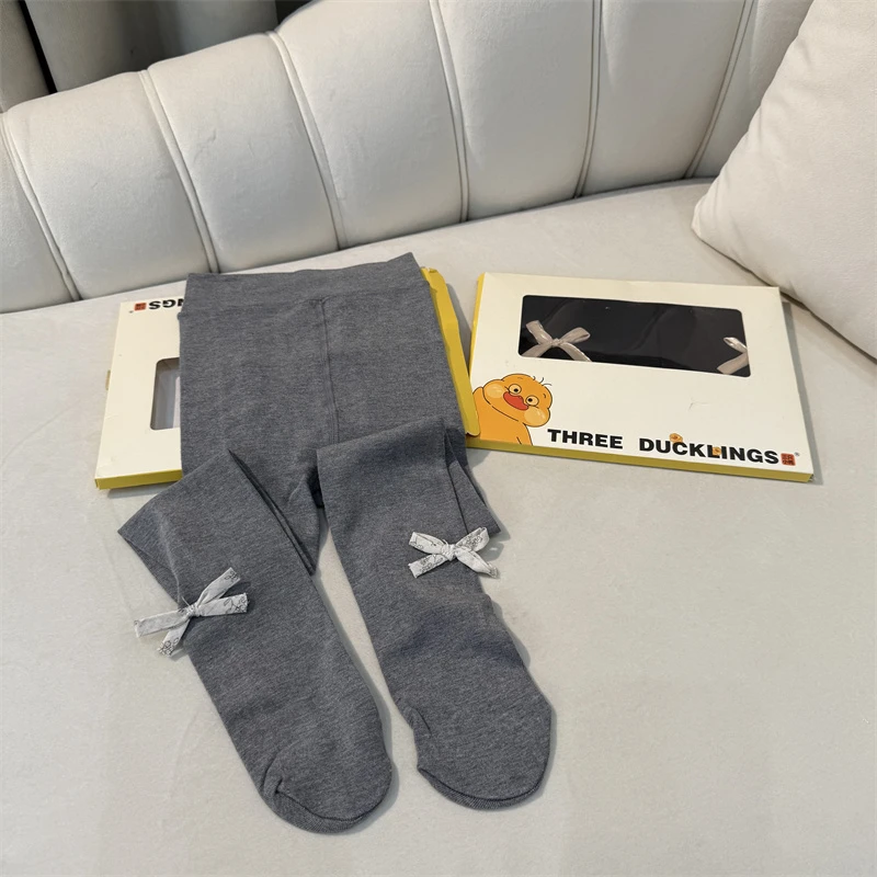 117女童时尚休闲连脚打底裤-16A2