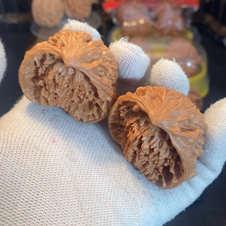 文玩核桃吊坠官帽蛇头43