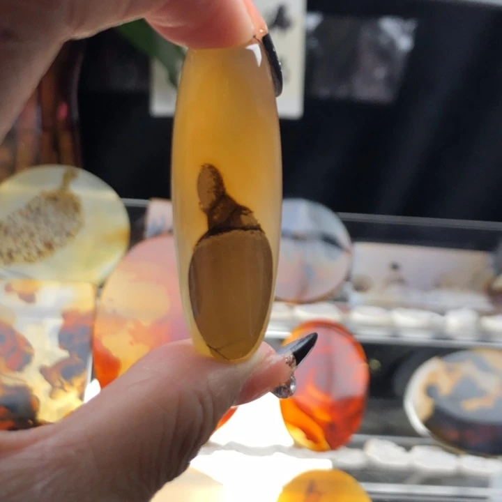 玛瑙/玉髓颈饰未镶嵌181