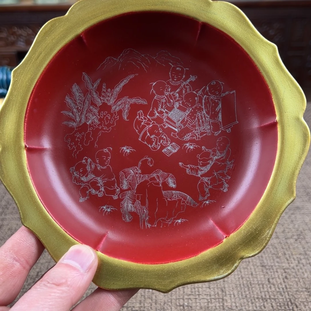 瓷片正能量陶瓷艺术品